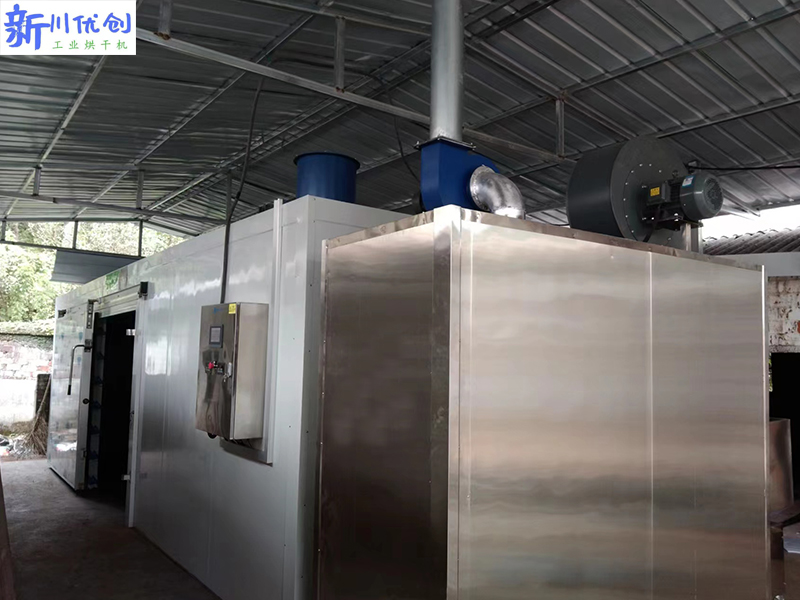 江西客戶訂購我廠一套臘肉烘干房